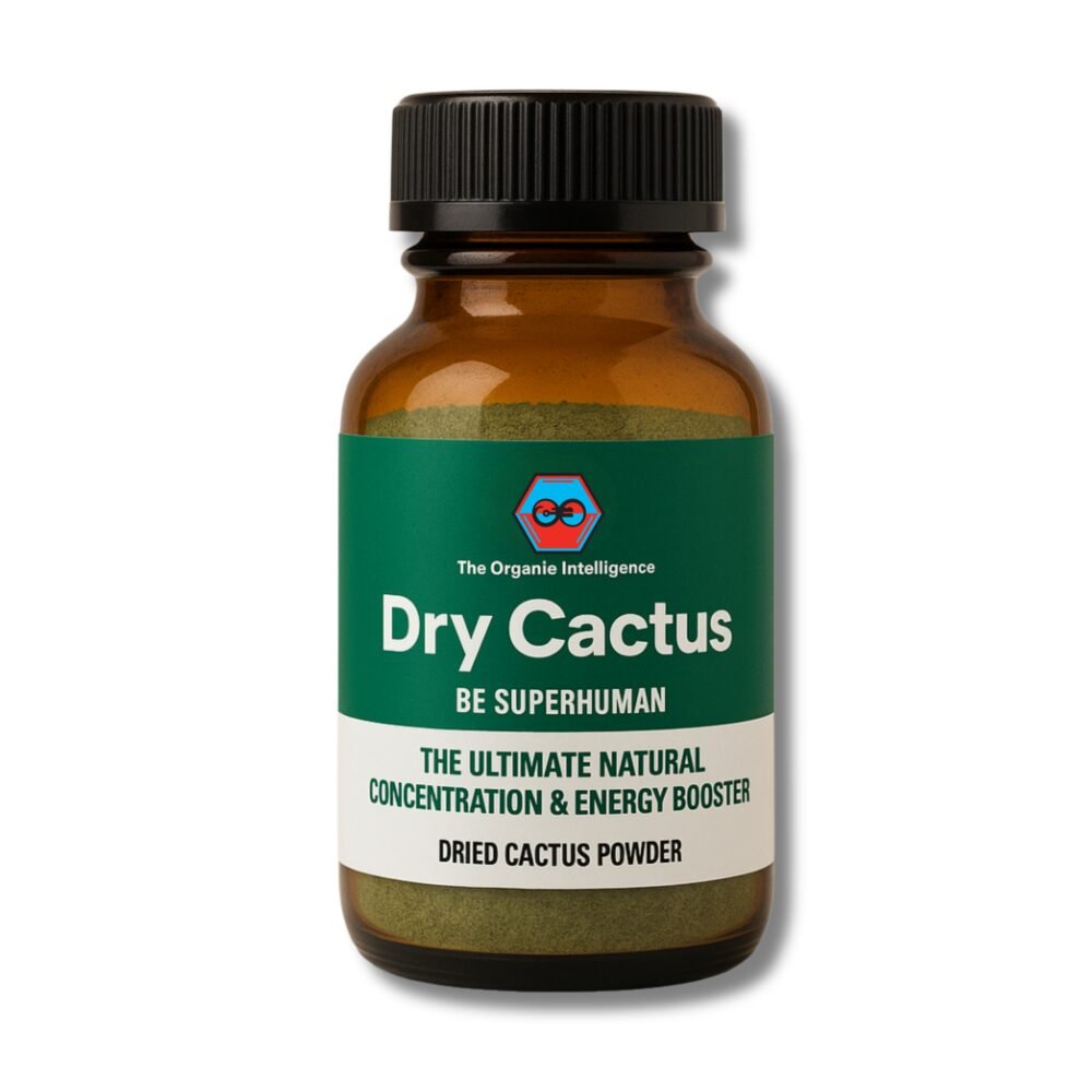 Dry Cactus Powder | Organic Peruvian Focus & Stamina Booster | 10g